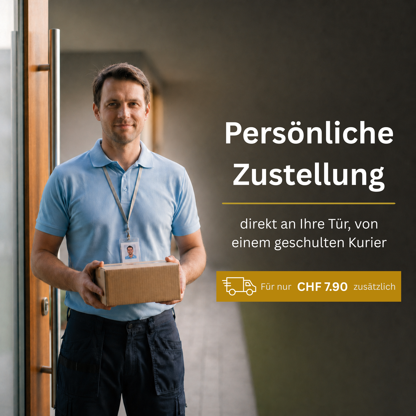 Tür-zu-Tür-Liefer-Upgrade